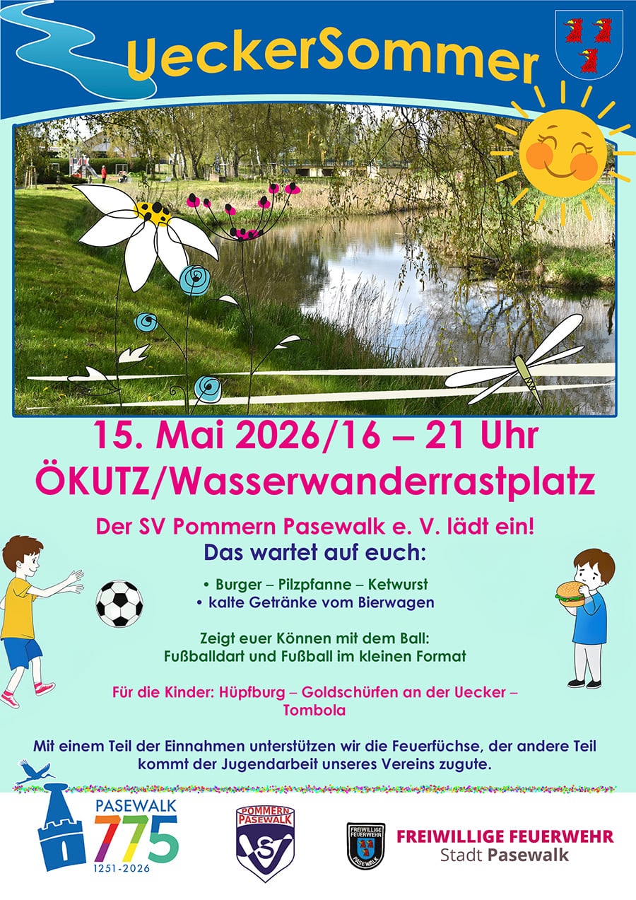 Veranstaltungsbild: UeckerSommer mit dem SV Pommern Pasewalk e. V.