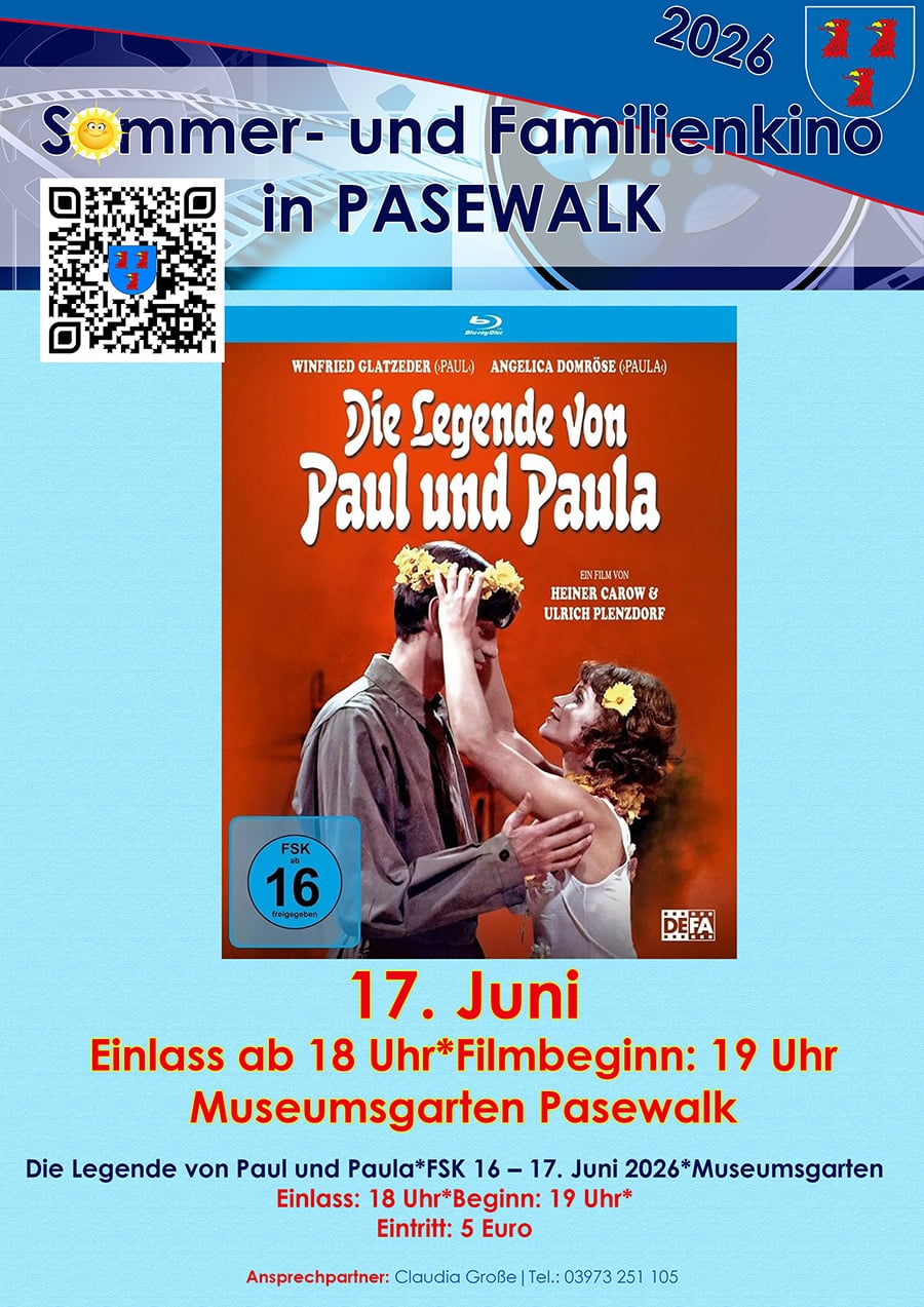 Veranstaltungsbild: Sommerkino „Die Legende von Paul und Paula“