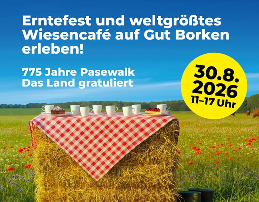 Veranstaltungsbild: 775 Jahre Pasewalk – das Land gratuliert