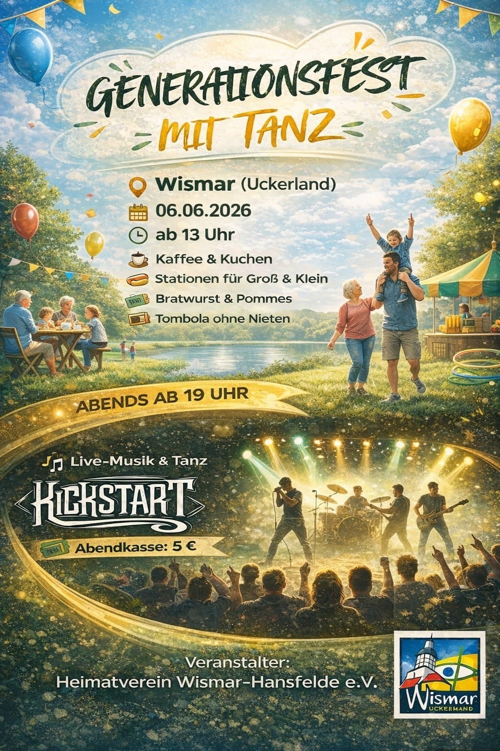Veranstaltungsbild: Generationsfest Wismar (Uckerland)