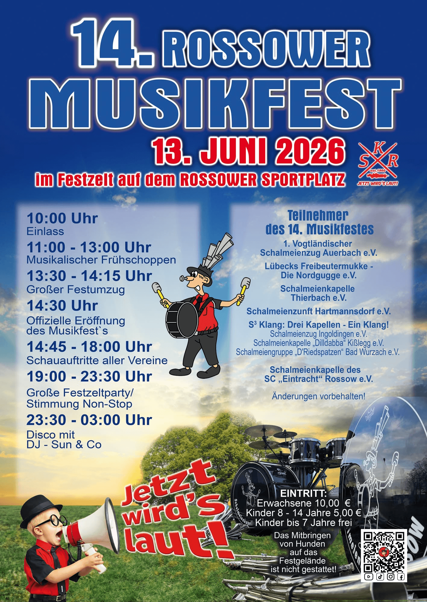 Veranstaltungsbild: 14. Musikfest Rossow