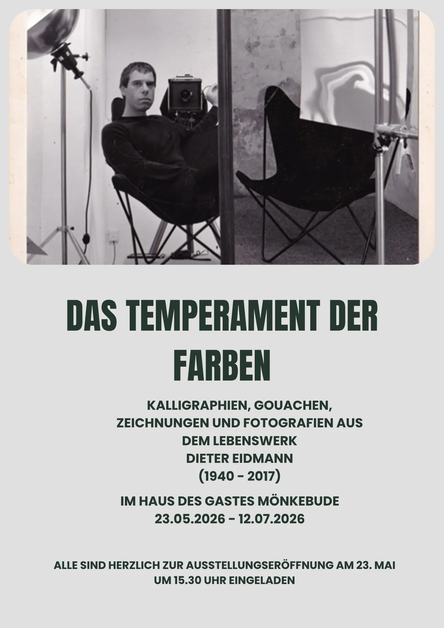 Veranstaltungsbild: Ausstellungseröffnung "Das Temperament der Farben" Dieter Eidmann