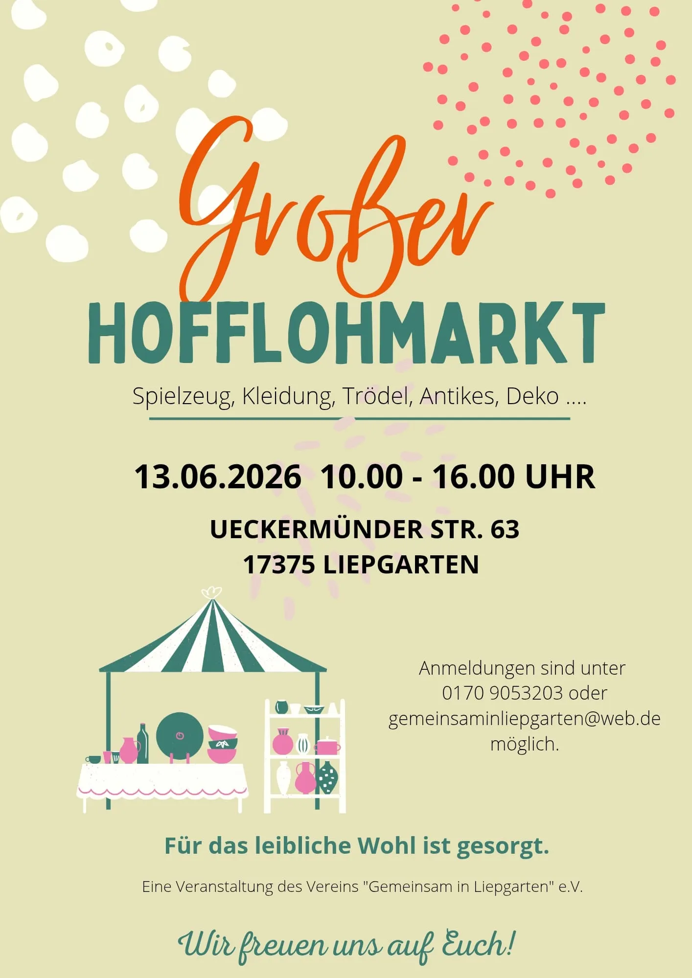 Veranstaltungsbild: Hofflohmarkt