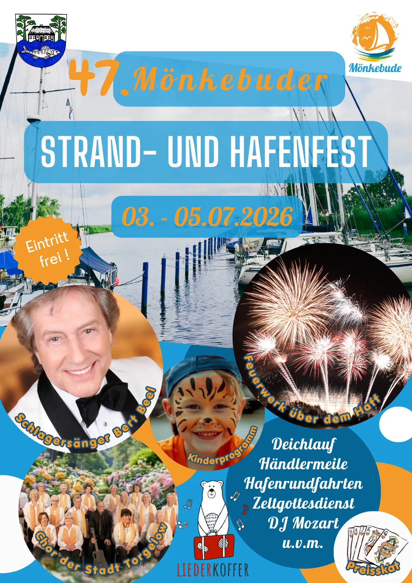 Veranstaltungsbild: Strand- und Hafenfest Mönkebude