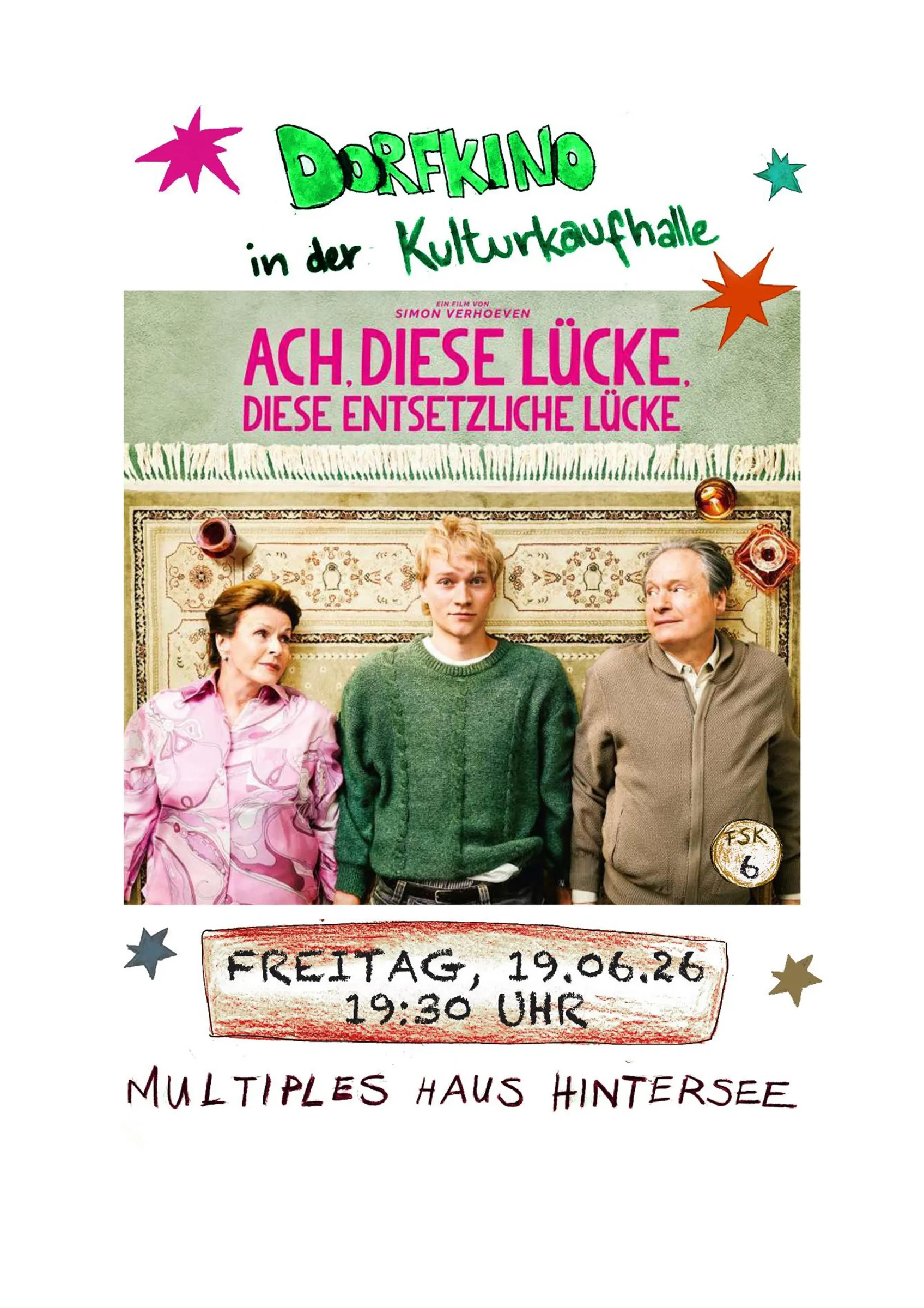 Veranstaltungsbild: Dorfkino in Hintersee