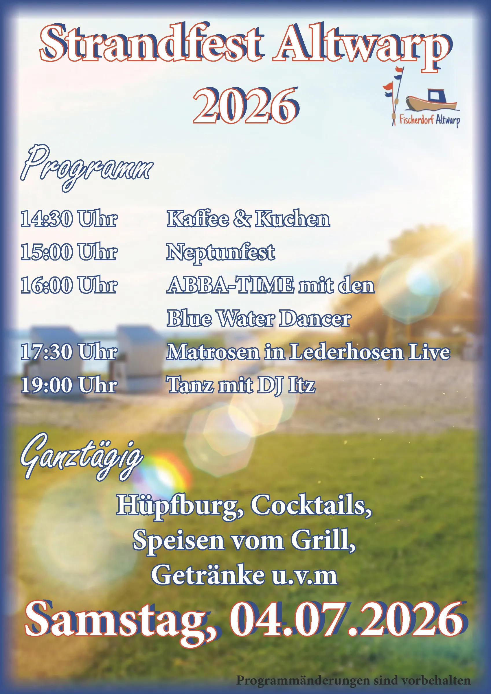 Veranstaltungsbild: Strandfest Altwarp