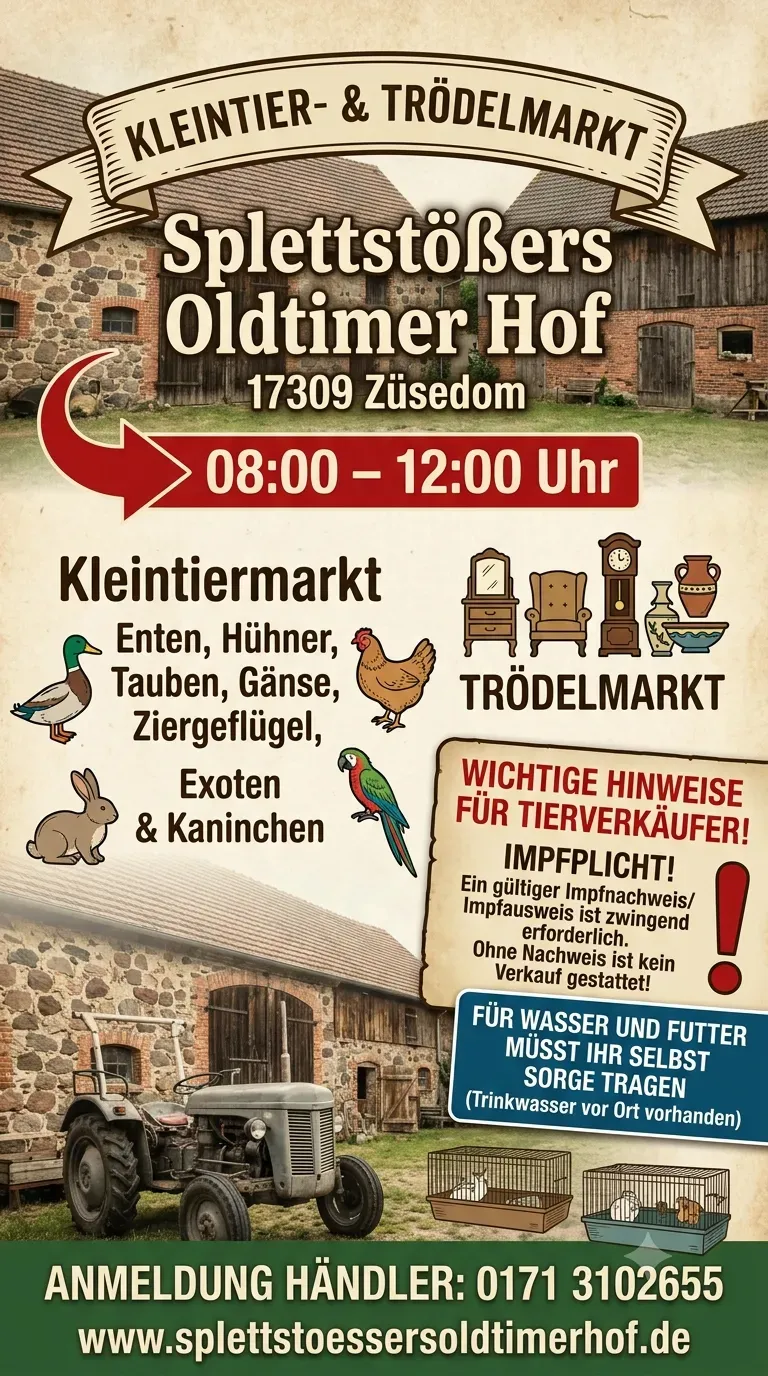 Veranstaltungsbild: Kleintier und Trödelmarkt