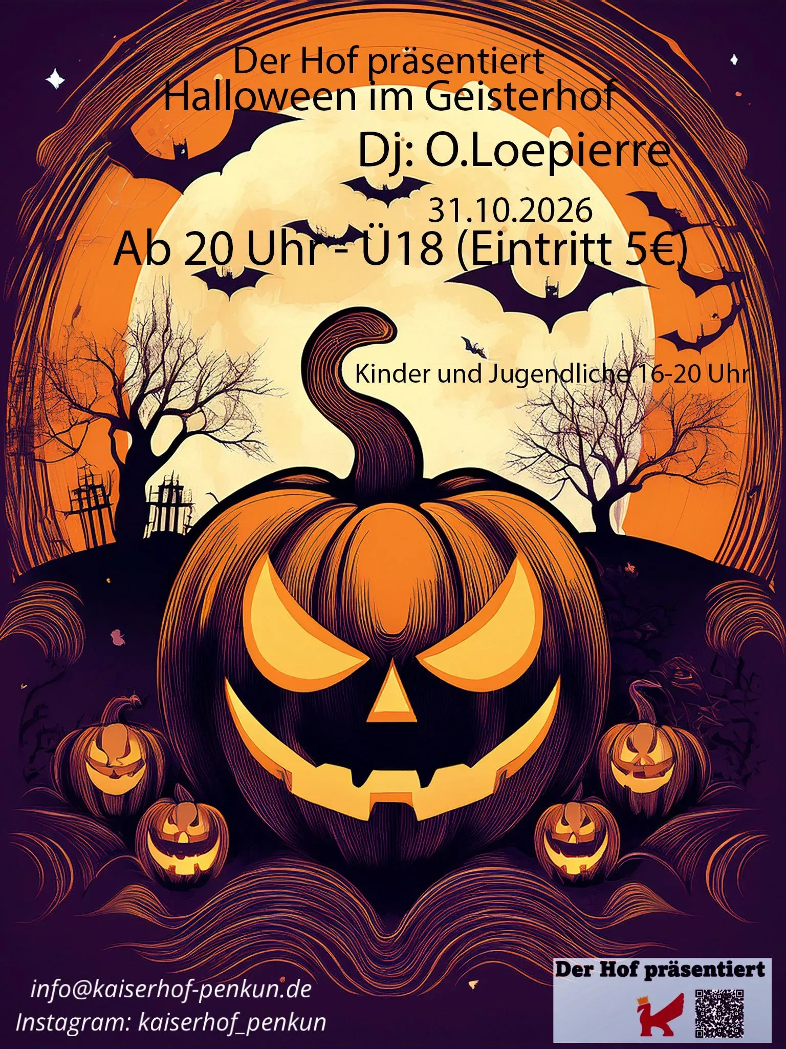 Veranstaltungsbild: Halloween im Geisterhof