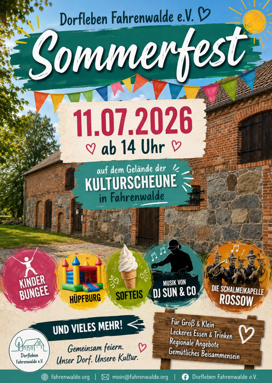 Veranstaltungsbild: Sommerfest in Fahrenwalde