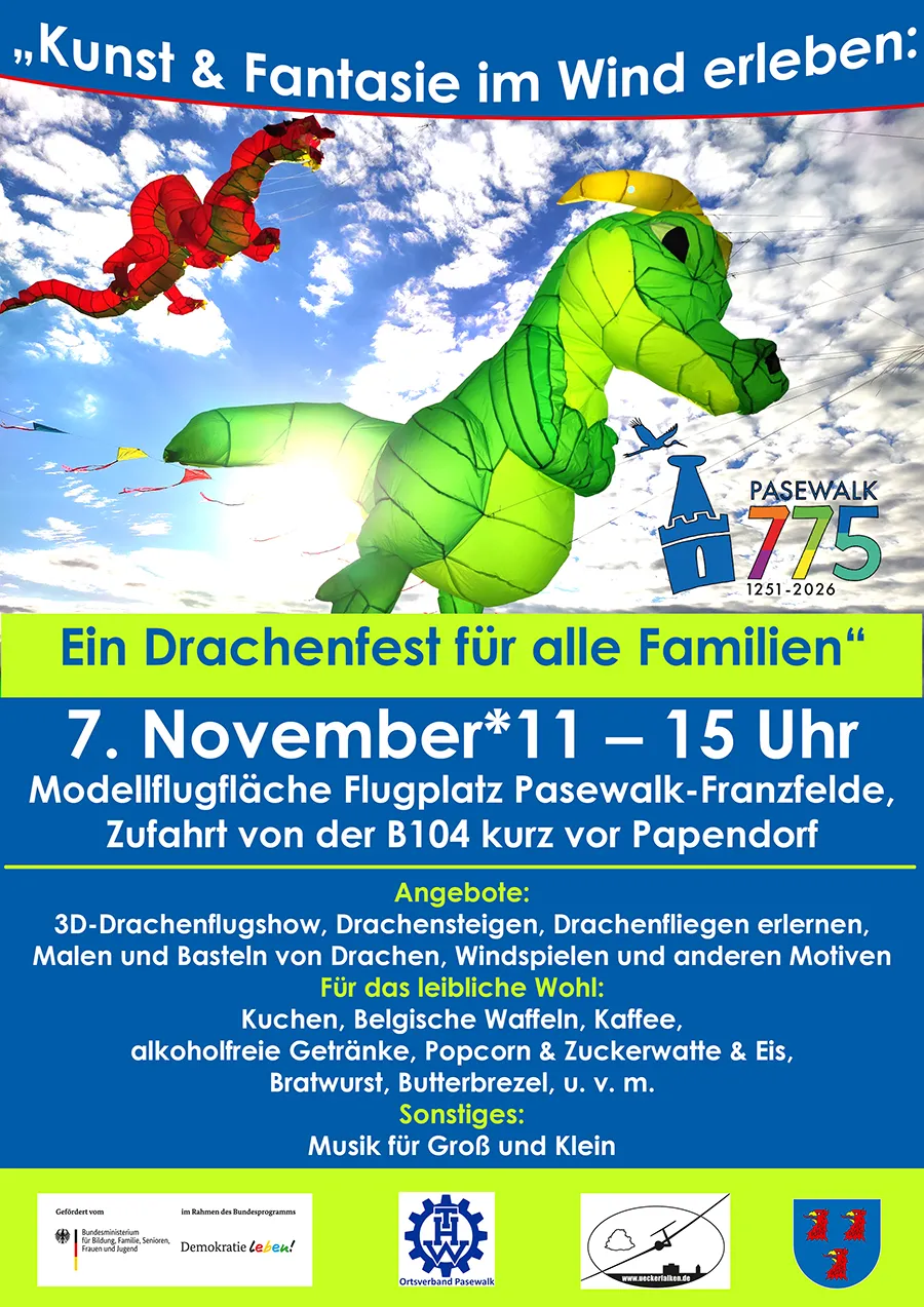 Veranstaltungsbild: Kunst & Fantasie im Wind erleben: