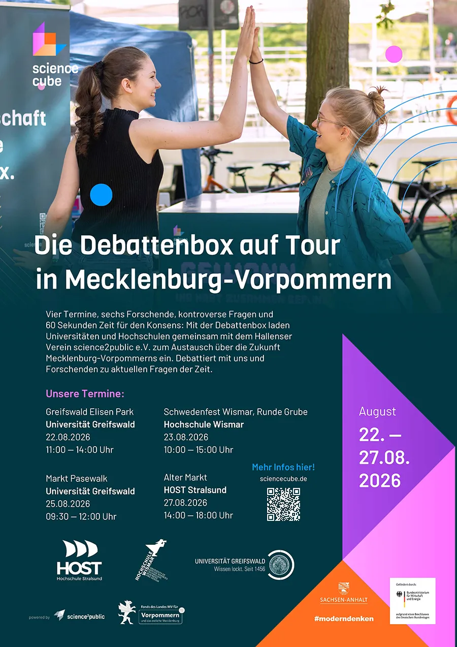 Veranstaltungsbild: Debattenbox auf Tour: Wo Menschen ins Gespräch kommen