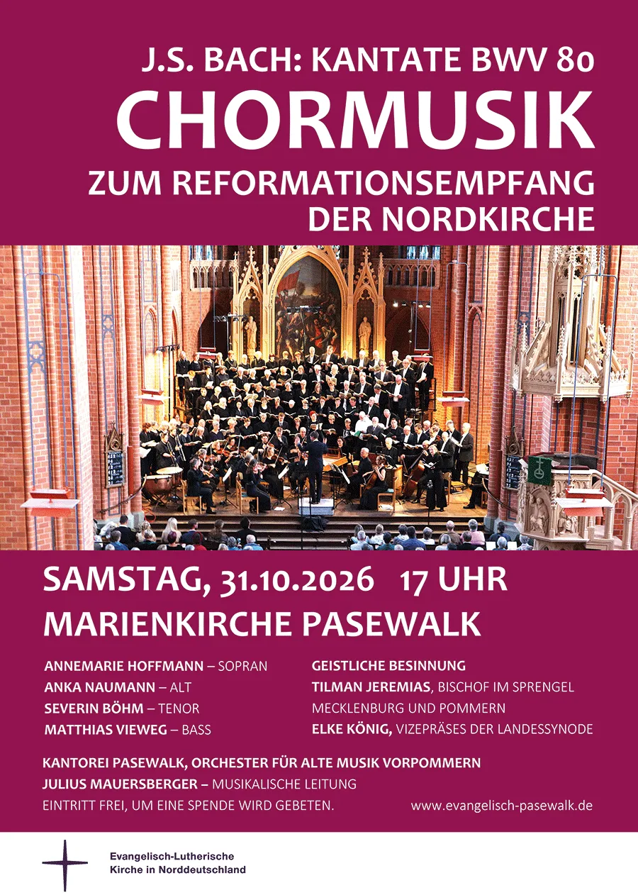 Veranstaltungsbild: Chormusik zum Reformationsempfang