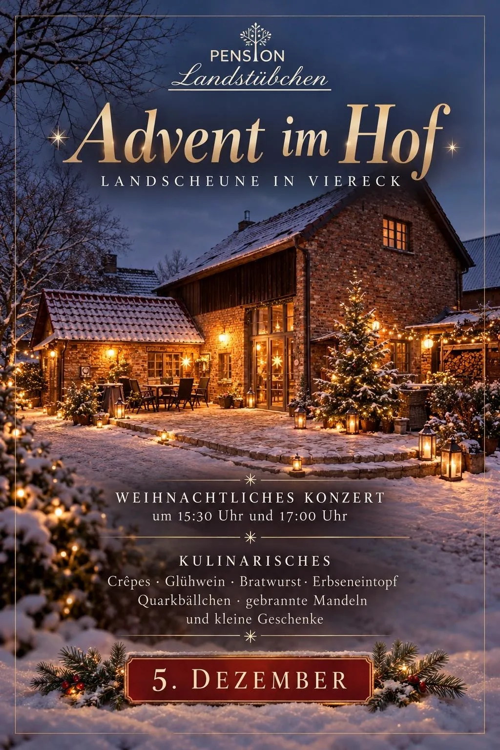 Veranstaltungsbild: Advent im Landstübchen