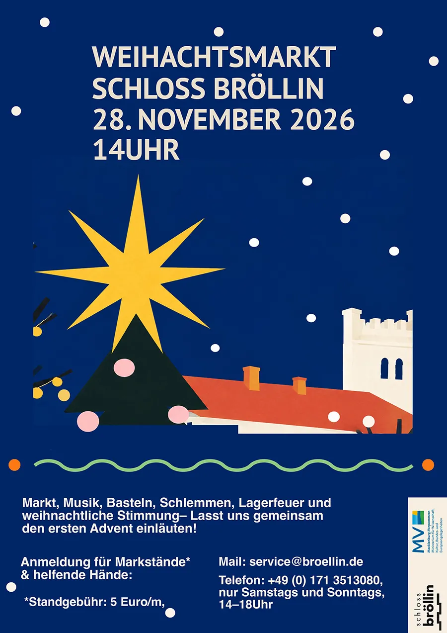 Veranstaltungsbild: Weihnachtsmarkt Schloss Bröllin