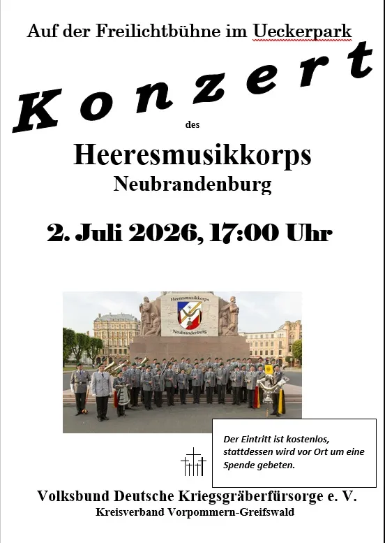 Veranstaltungsbild: Benefizkonzert des Heeresmusikkorps