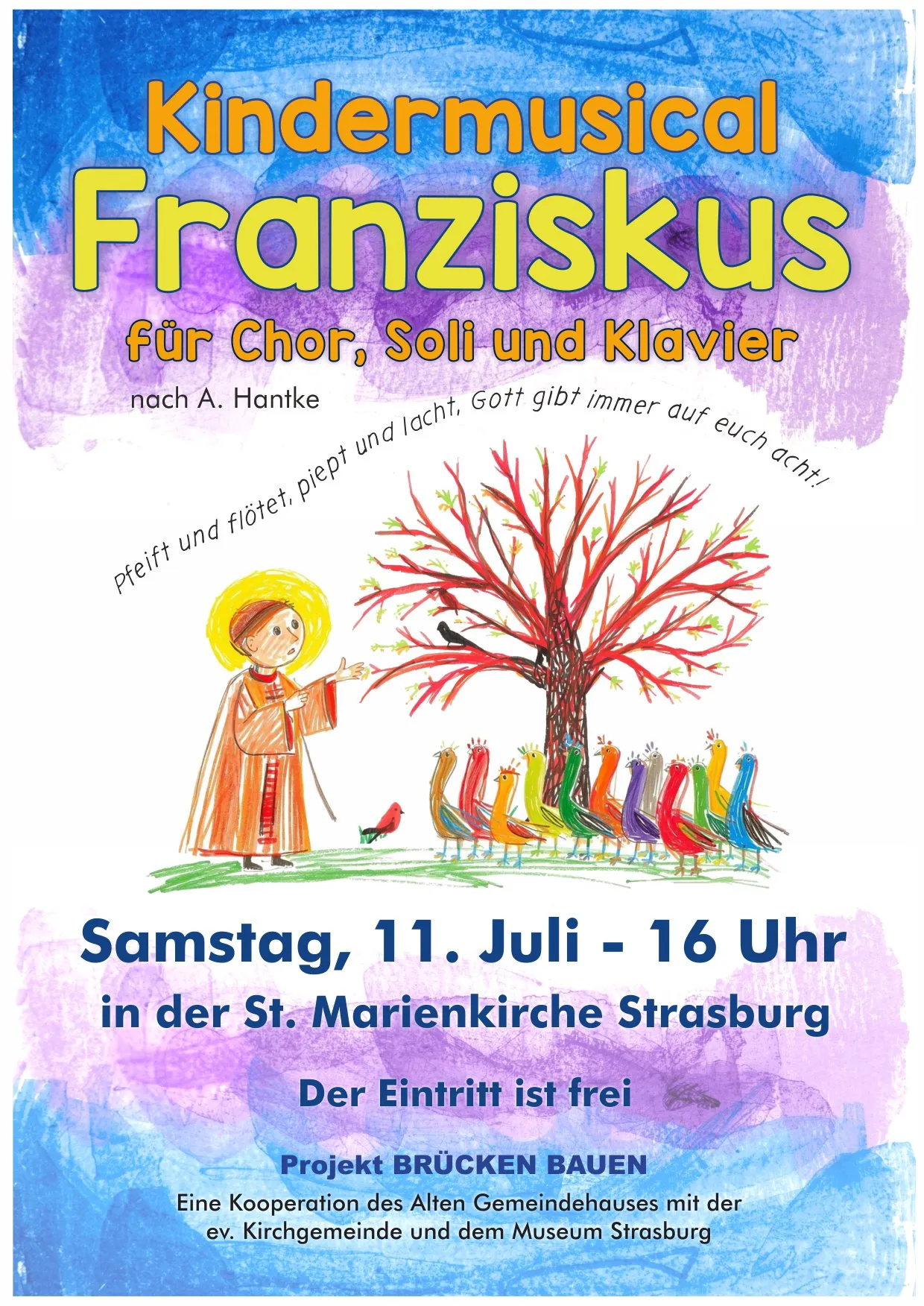 Veranstaltungsbild: Kindermusical „Franziskus“