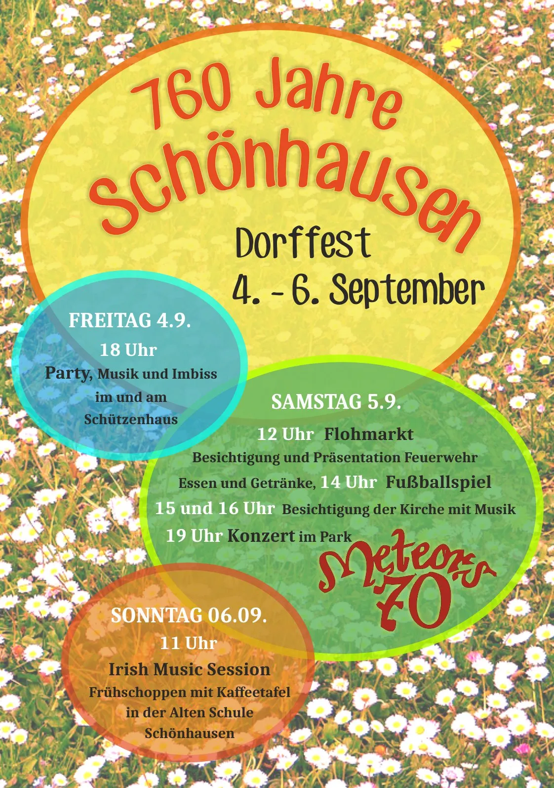 Veranstaltungsbild: Dorffest 760 Jahre Schönhausen