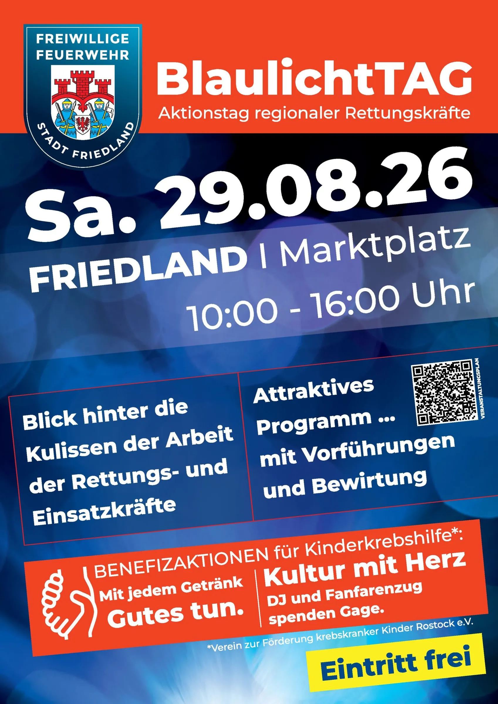 Veranstaltungsbild: Blaulichttag in Friedland – Retten, Helfen, Mitmachen