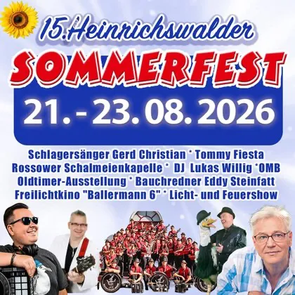 Veranstaltungsbild: Sommerfest Heinrichswalde