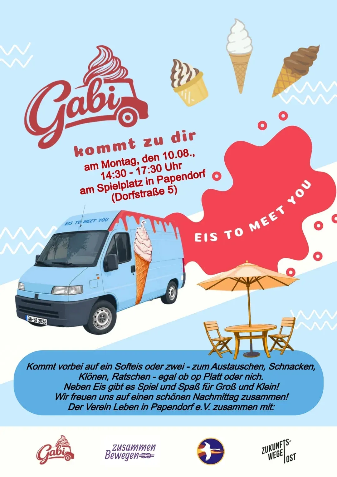 Veranstaltungsbild: Eis to meet you: Softeis für alle!