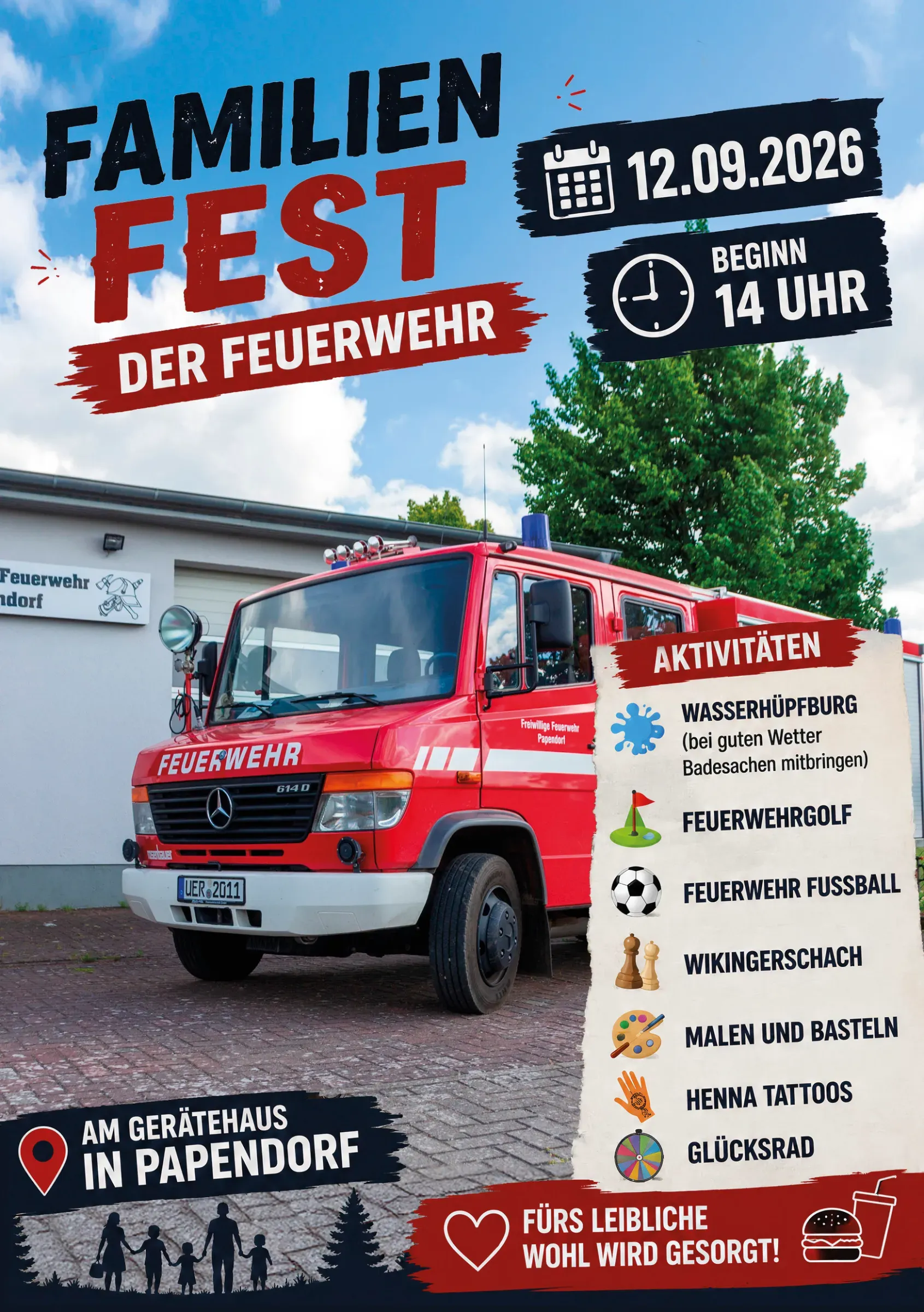 Veranstaltungsbild: Familienfest der Feuerwehr