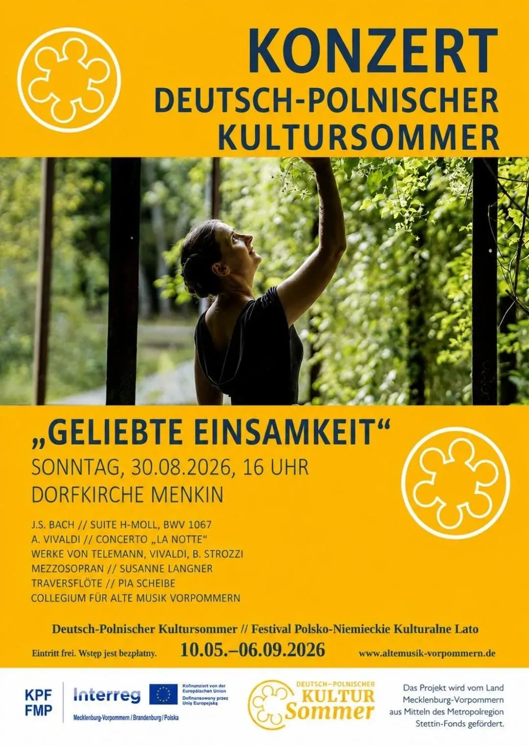 Veranstaltungsbild: Konzert in Menkin: Von der Schönheit der Einsamkeit