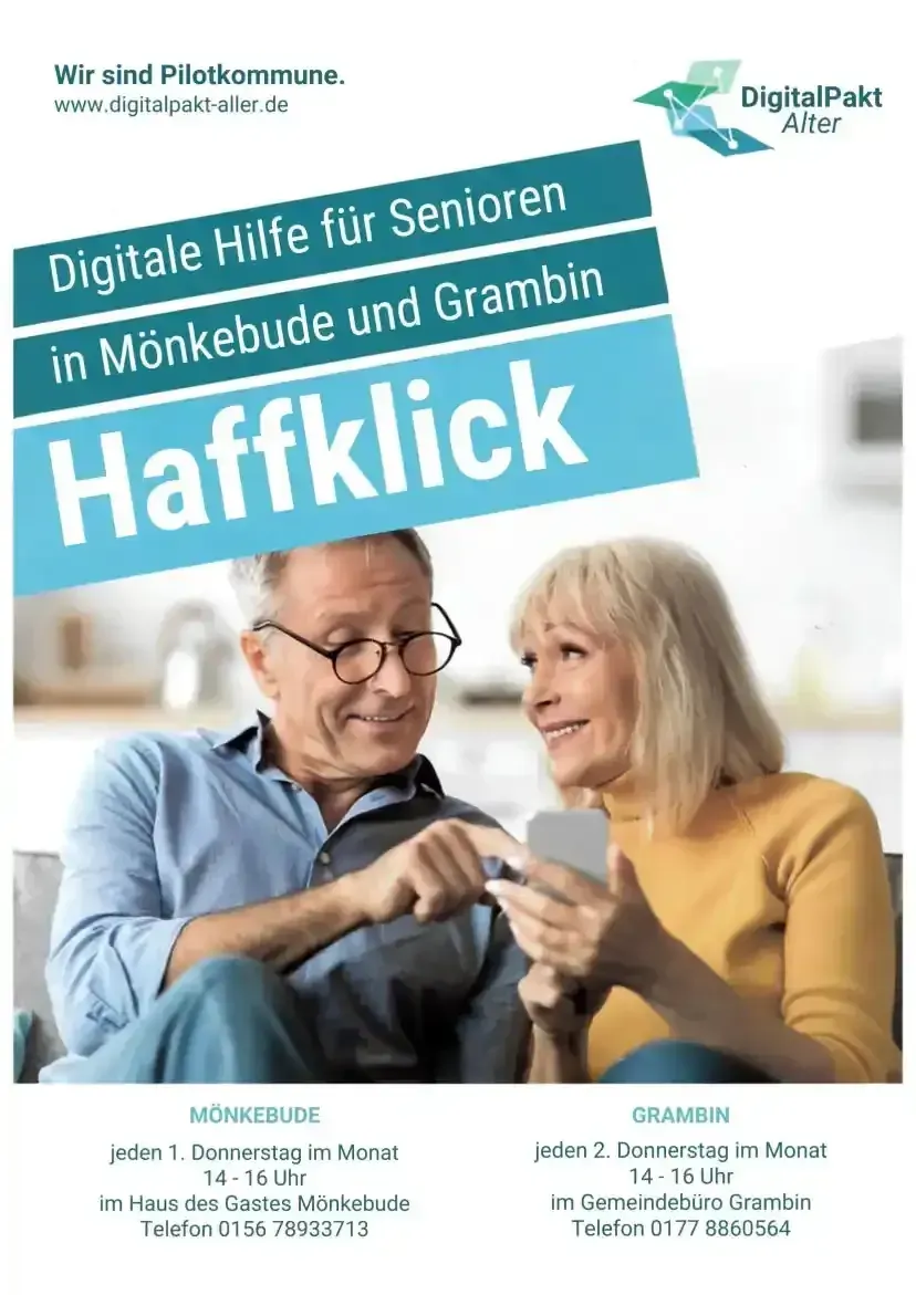 Veranstaltungsbild: Haffklick - Handy- und PC Hilfe für Senioren