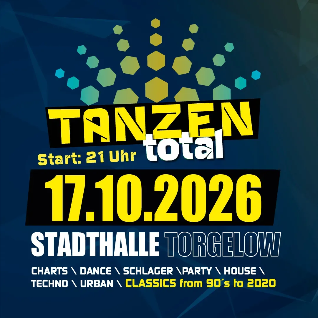 Veranstaltungsbild: Torgelow Feiert - Tanzen Total 2026