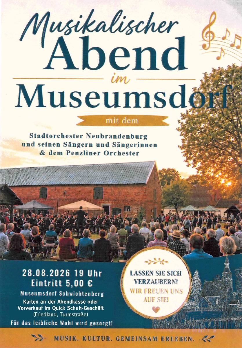 Veranstaltungsbild: Musikalischer Abend im Museumsdorf