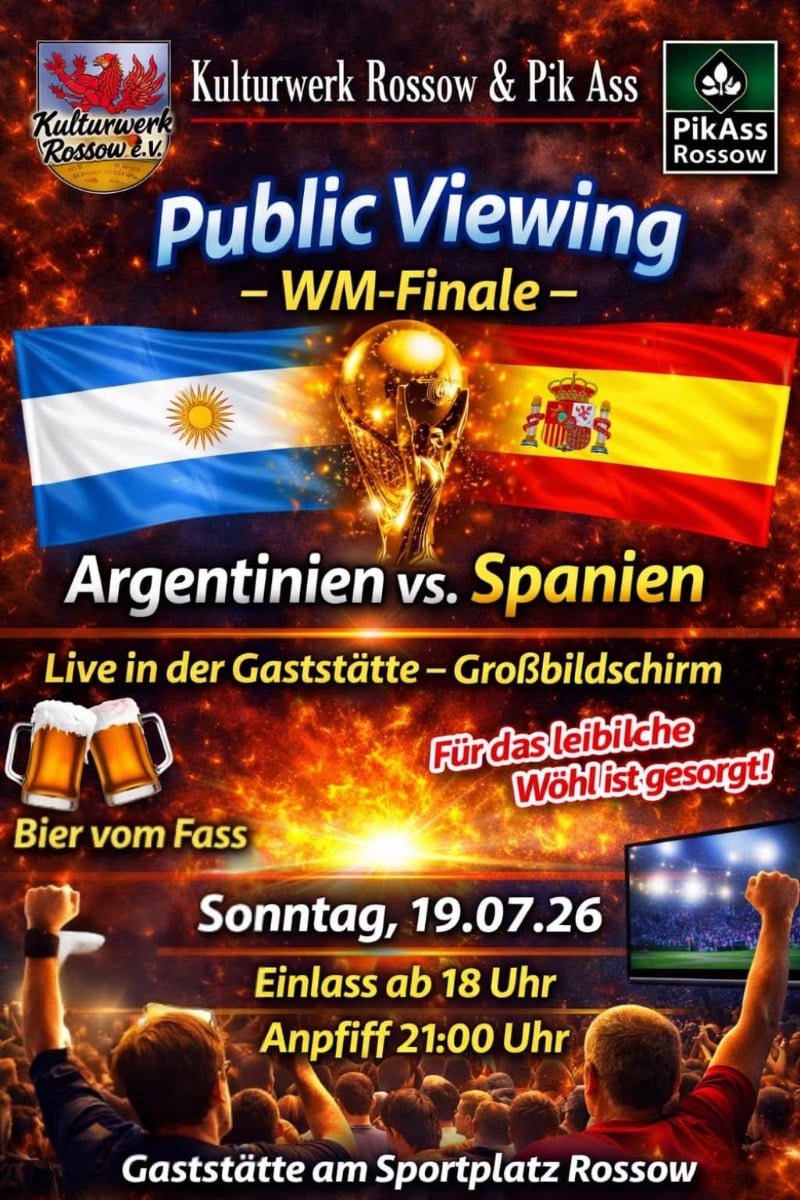 Veranstaltungsbild: Public Viewing - WM-Finale