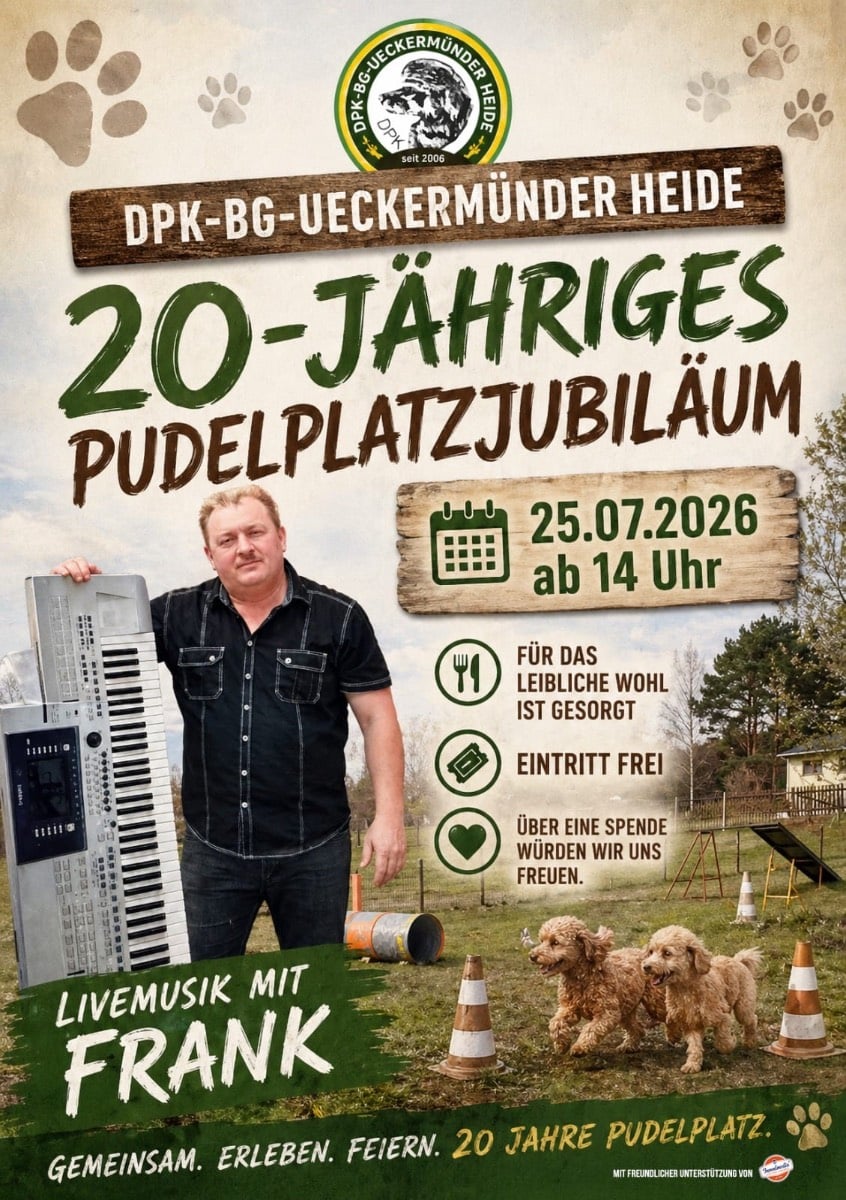 Veranstaltungsbild: 20-jähriges Pudelplatzjubiläum