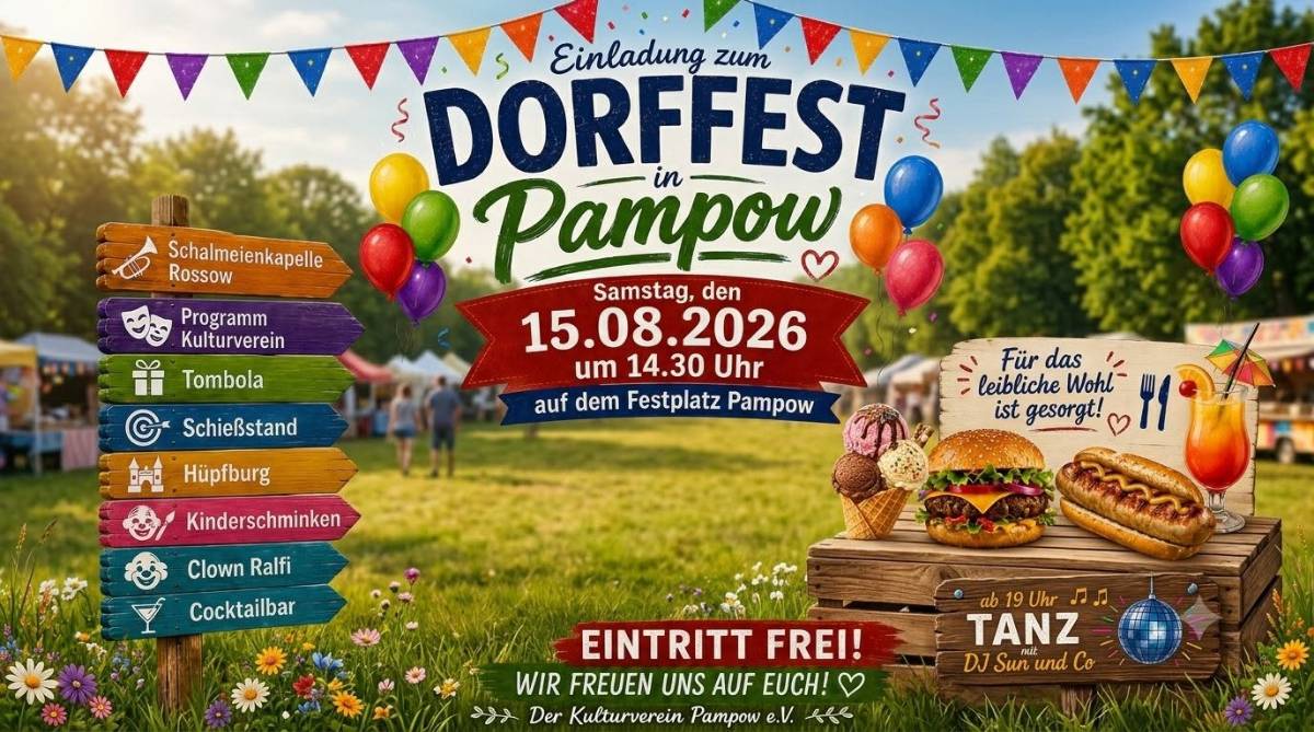 Veranstaltungsbild: DORFFEST in Pampow