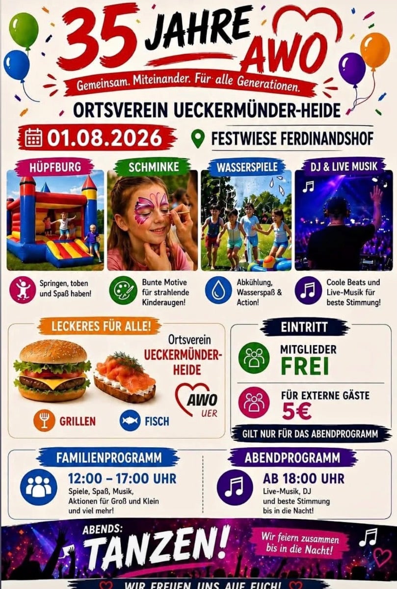 Veranstaltungsbild: 35 Jahre AWO