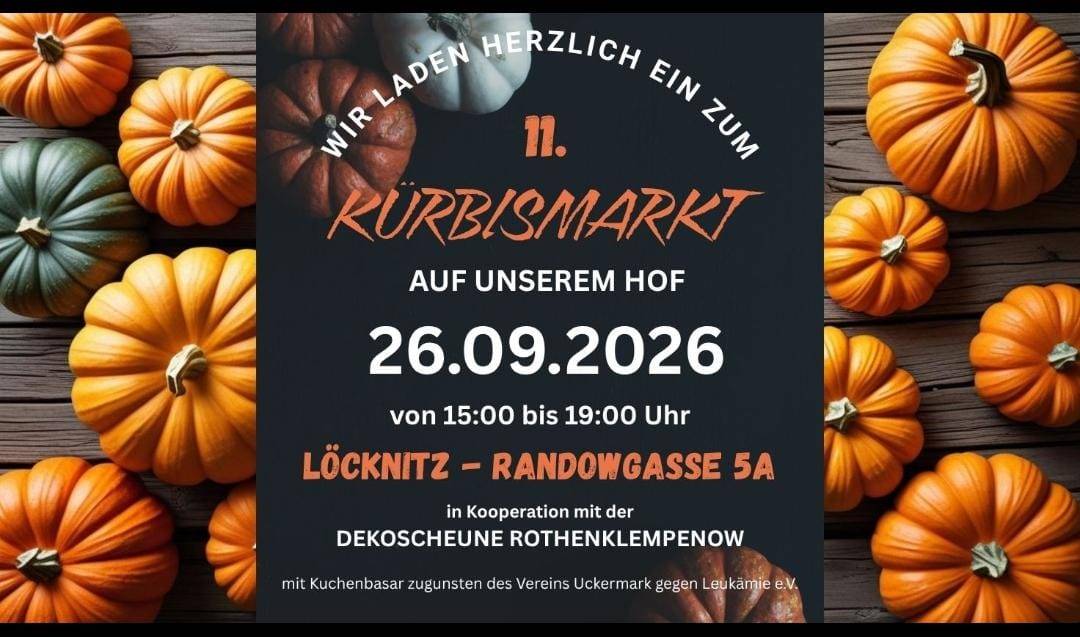 Veranstaltungsbild: 11. Kürbismarkt