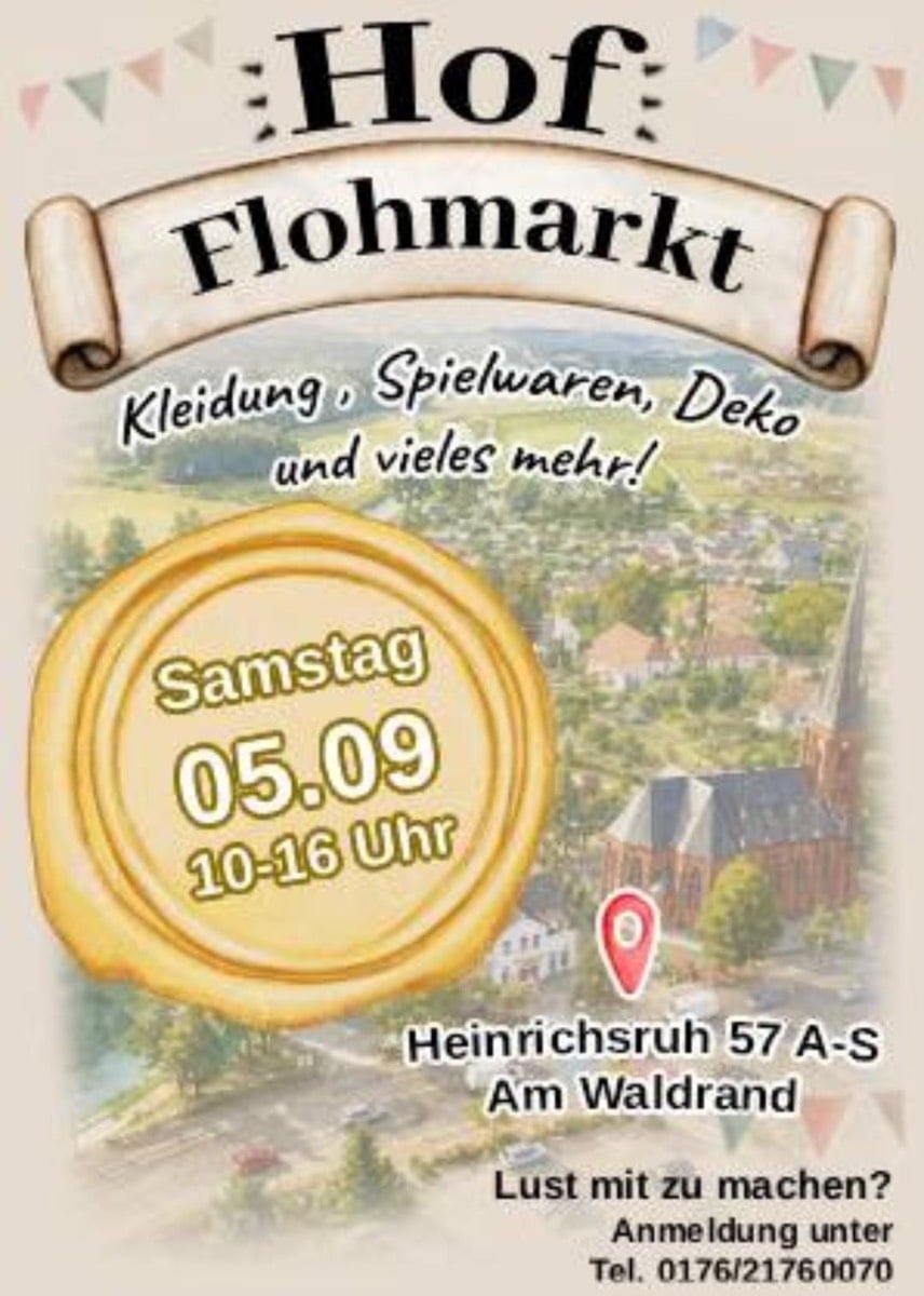 Veranstaltungsbild: Hof Flohmarkt