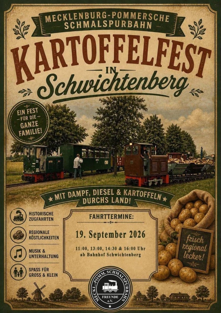 Veranstaltungsbild: Kartoffelfest in Schwichtenberg