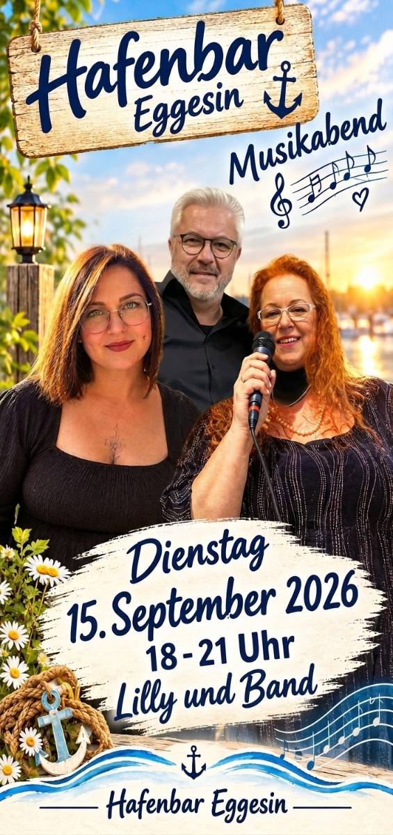 Veranstaltungsbild: Hafenbar Eggesin Musikabend