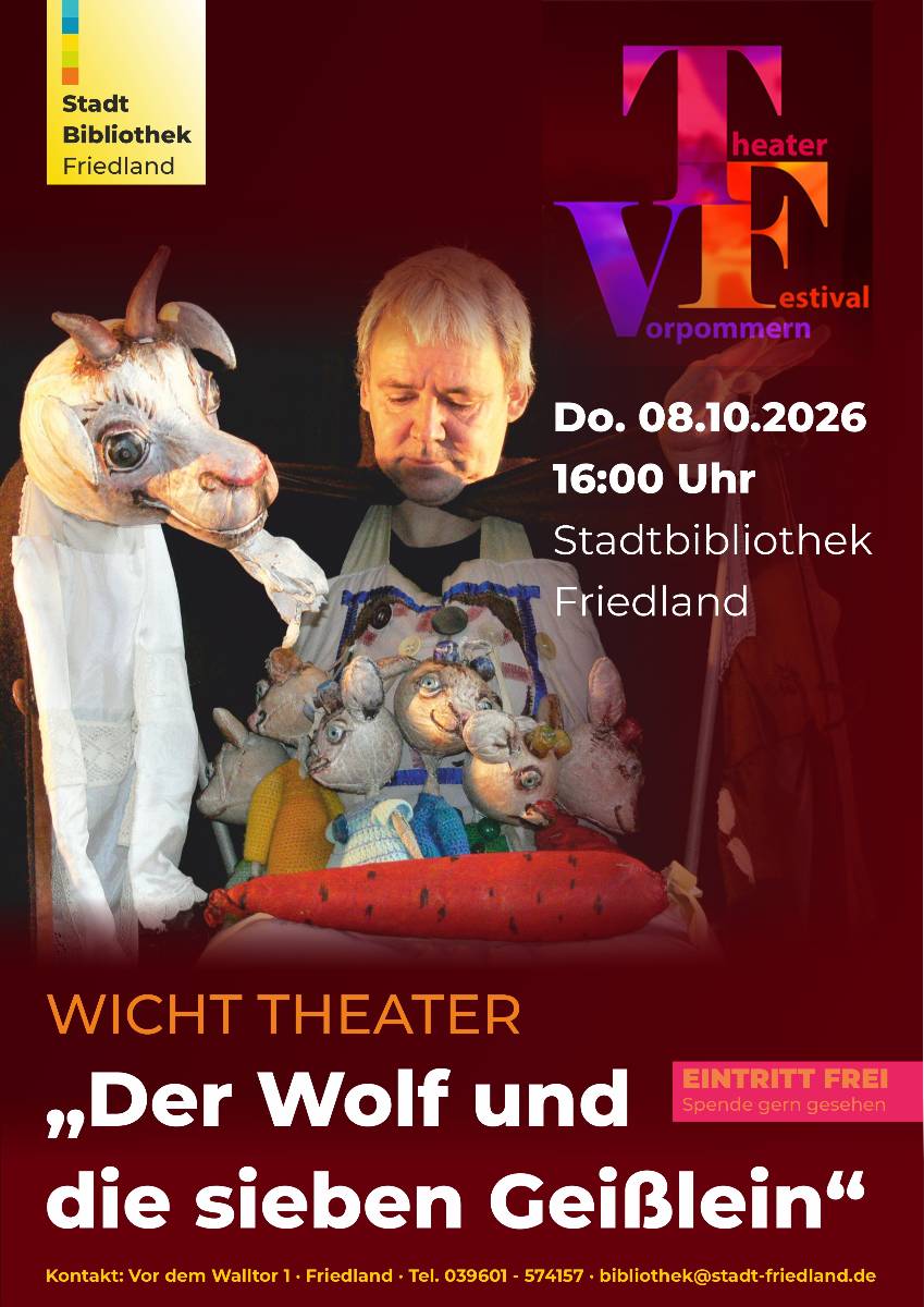Veranstaltungsbild: Der Wolf und die sieben Geißlein