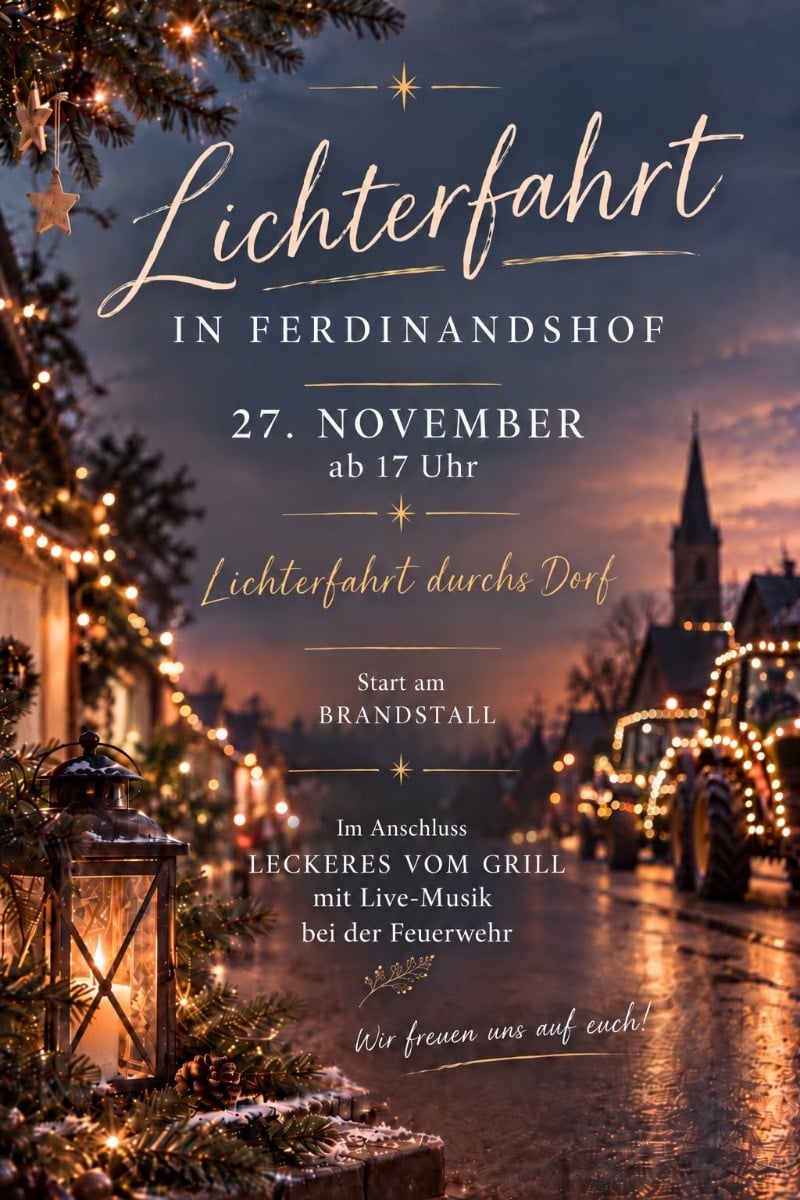 Veranstaltungsbild: Lichterfahrt