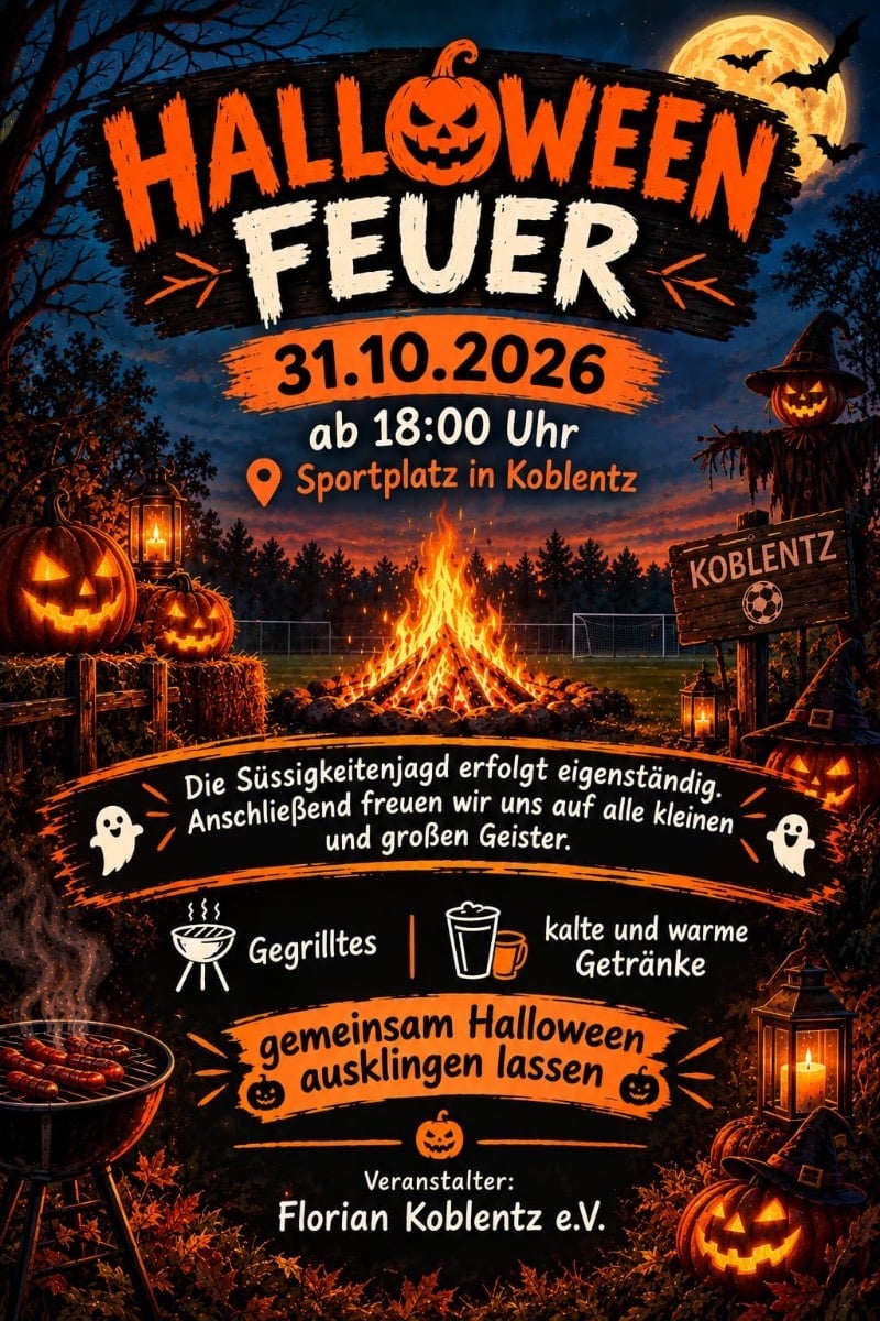 Veranstaltungsbild: HALLOWEEN FEUER